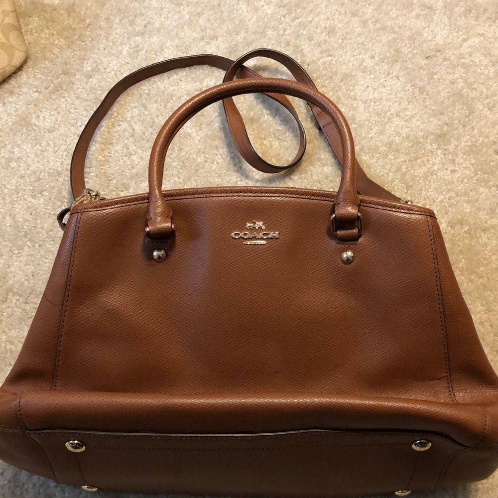 Camel Coach Purse